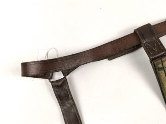 Säbelkoppel Kaiserreich. Nicht gereinigt, Leder weich