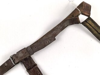 Säbelkoppel Kaiserreich. Nicht gereinigt, Leder weich