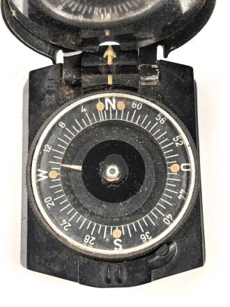 Marschkompass Wehrmacht, Hersteller fxn, ungereinigtes Stück