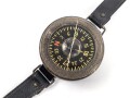 Luftwaffe, Armbandkompass Baumuster AK39, Fl 23235. Kleine Blase, originales Armband,