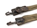 Trageriemen für den Brotbeutel der Helferinnen in der Wehrmacht.  Getragenes Stück