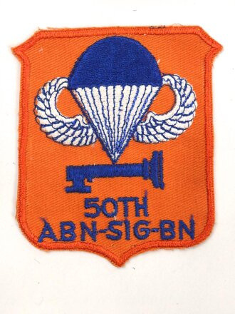 U.S. Army , "50th Airborne signal Brigade " patch