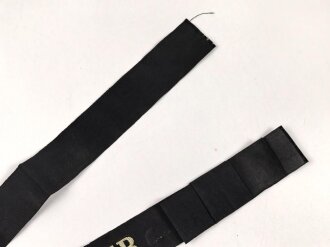 Dänemark, Mützenband " Olfert Fischer" Alter unbekannt, Gesamtlänge 71cm