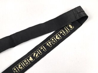 Dänemark, Mützenband " Olfert Fischer" Alter unbekannt, Gesamtlänge 71cm