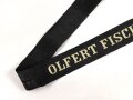 Dänemark, Mützenband " Olfert Fischer" Alter unbekannt, Gesamtlänge 71cm
