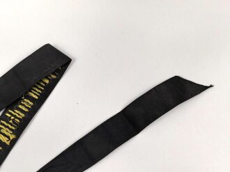 Niederlande, Mützenband " Koninklijke Marine" Alter unbekannt, Gesamtlänge 96cm
