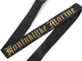Niederlande, Mützenband " Koninklijke Marine" Alter unbekannt, Gesamtlänge 96cm