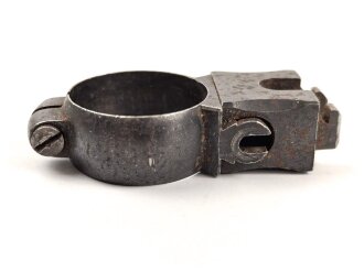 Teil einer Zielfernrohr Montage. Innendurchmesser 26mm, ohne Bezeichnung, Alter und Herkunft unbekannt