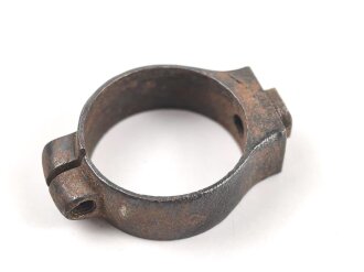 Teil einer Zielfernrohr Montage. Innendurchmesser 26mm, ohne Bezeichnung, Alter und Herkunft unbekannt