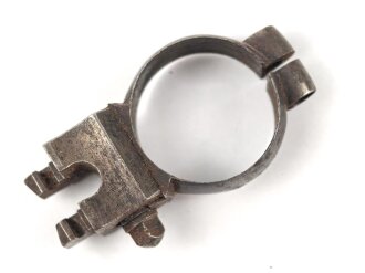 Teil einer Zielfernrohr Montage. Innendurchmesser 26mm, ohne Bezeichnung, Alter und Herkunft unbekannt