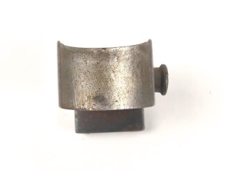 Teil einer Zielfernrohr Montage. Innendurchmesser knapp 22mm, ohne Bezeichnung, Alter und Herkunft unbekannt