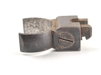 Teil einer Zielfernrohr Montage. Innendurchmesser knapp 22,7 mm, ohne Bezeichnung, Alter und Herkunft unbekannt