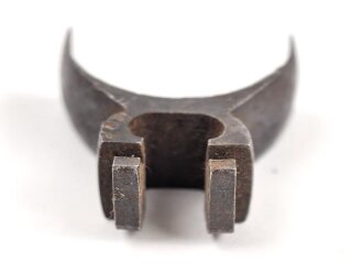 Teil einer Zielfernrohr Montage. Innendurchmesser 35,8 mm, ohne Bezeichnung, Alter und Herkunft unbekannt