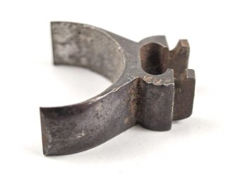 Teil einer Zielfernrohr Montage. Innendurchmesser 35,8 mm, ohne Bezeichnung, Alter und Herkunft unbekannt