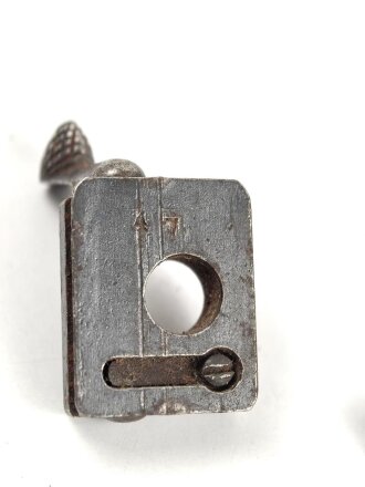 Konvolut Teile für Zielfernrohr Montagen. Alter und Herkunft unbekannt