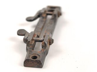 Montageschiene für ein Zielfernrohr. 19 x 120mm, Alter und Herkunft unbekannt