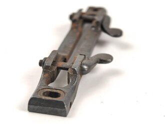 Montageschiene für ein Zielfernrohr. 19 x 120mm, Alter und Herkunft unbekannt