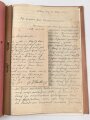 Reichsarbeitsdienst Arbeitsgau VII. DIN A4 Aktenhefter mit einigen handgeschriebenen Briefen sowie einem Deckblatt des Heftes " Nordmark"