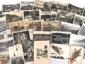 34 Stück zivile Ansichtskarten aus verschiedenen...