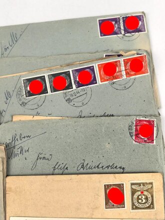 Konvolut Feldpost / Post aus verschiedenen Nachlässen, etwa 50 Belege