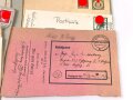 Konvolut Feldpost / Post aus verschiedenen Nachlässen, etwa 50 Belege