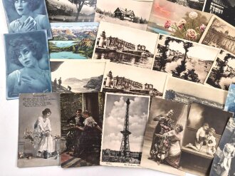 50 Stück zivile Ansichtskarten aus verschiedenen Nachlässen