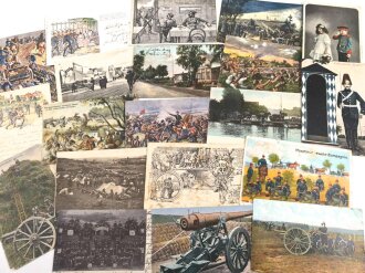 Kaiserreich und  1. Weltkrieg, 20 x  Ansichtskarten