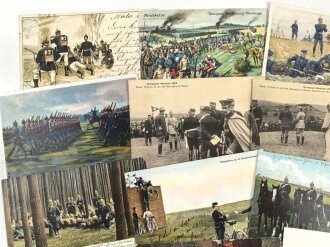 Kaiserreich und  1. Weltkrieg, 20 x  Ansichtskarten