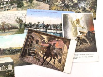 Kaiserreich und  1. Weltkrieg, 20 x  Ansichtskarten