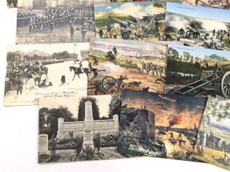 Kaiserreich und  1. Weltkrieg, 20 x  Ansichtskarten