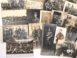 Kaiserreich und  1. Weltkrieg, 50 originale Fotos, meist im Ansichtskartenformat