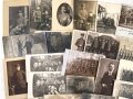 Kaiserreich und  1. Weltkrieg, 50 originale Fotos, meist im Ansichtskartenformat