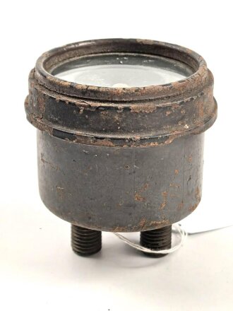 Druckanzeiger kg/cm². Durchmesser 65mm. Originallack. Alter und Herkunft unbekannt