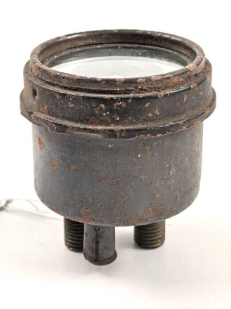 Druckanzeiger kg/cm². Durchmesser 65mm. Originallack. Alter und Herkunft unbekannt