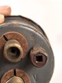 Druckanzeiger kg/cm². Durchmesser 65mm. Originallack. Alter und Herkunft unbekannt