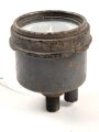 Druckanzeiger kg/cm². Durchmesser 65mm. Originallack. Alter und Herkunft unbekannt
