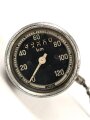 Tachometer mit Welle VDO. Durchmesser 85mm. Originallack. Alter und Herkunft unbekannt