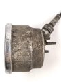 Tachometer mit Welle VDO. Durchmesser 85mm. Originallack. Alter und Herkunft unbekannt
