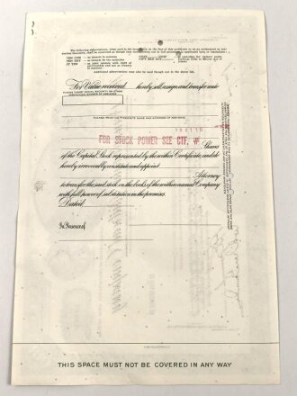 USA, "The Pennsylvania Railroad Company"  Aktie...