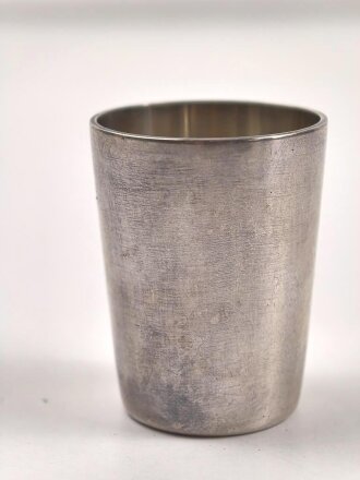 Heer, Erinnerungsbecher " Weihnachten 1937 Stab II./ I.R. 101" Höhe 45mm