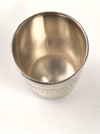 Heer, Erinnerungsbecher " Kriegsweihnachten 1939...