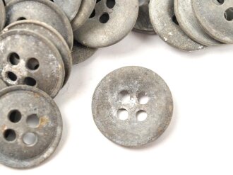 Hosenknopf Wehrmacht aus Zink, 17mm, sie erhalten ein ( 1...