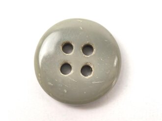 4 x Glasknopf für Feldhemd Wehrmacht, je 14mm