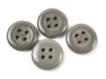 4 x Glasknopf für Feldhemd Wehrmacht, je 14mm