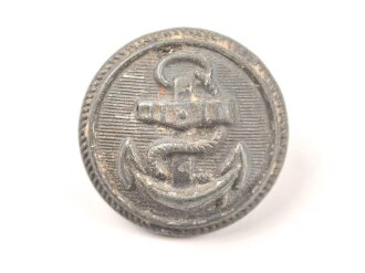 Kriegsmarine, Knopf 24mm für einen Mantel / Lederjacke der Küstenartillerie