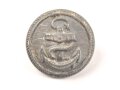 Kriegsmarine, Knopf 24mm für einen Mantel / Lederjacke der Küstenartillerie