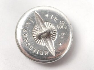 Kriegsmarine, Knopf 24mm für einen Mantel / Lederjacke