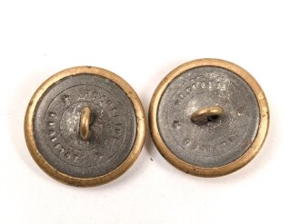 Reichspost frühe 30iger Jahre, 2 x Uniformknopf 25mm