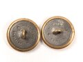 Reichspost frühe 30iger Jahre, 2 x Uniformknopf 25mm