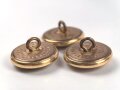 Handelsmarine, 3 x Knopf wohl einer Reederei " AL" je 22mm